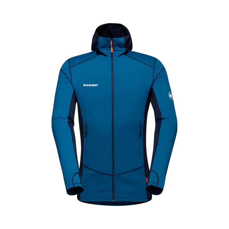 Mammut Men's Taiss Light ML Hooded Jacket Deep Ice/Marine