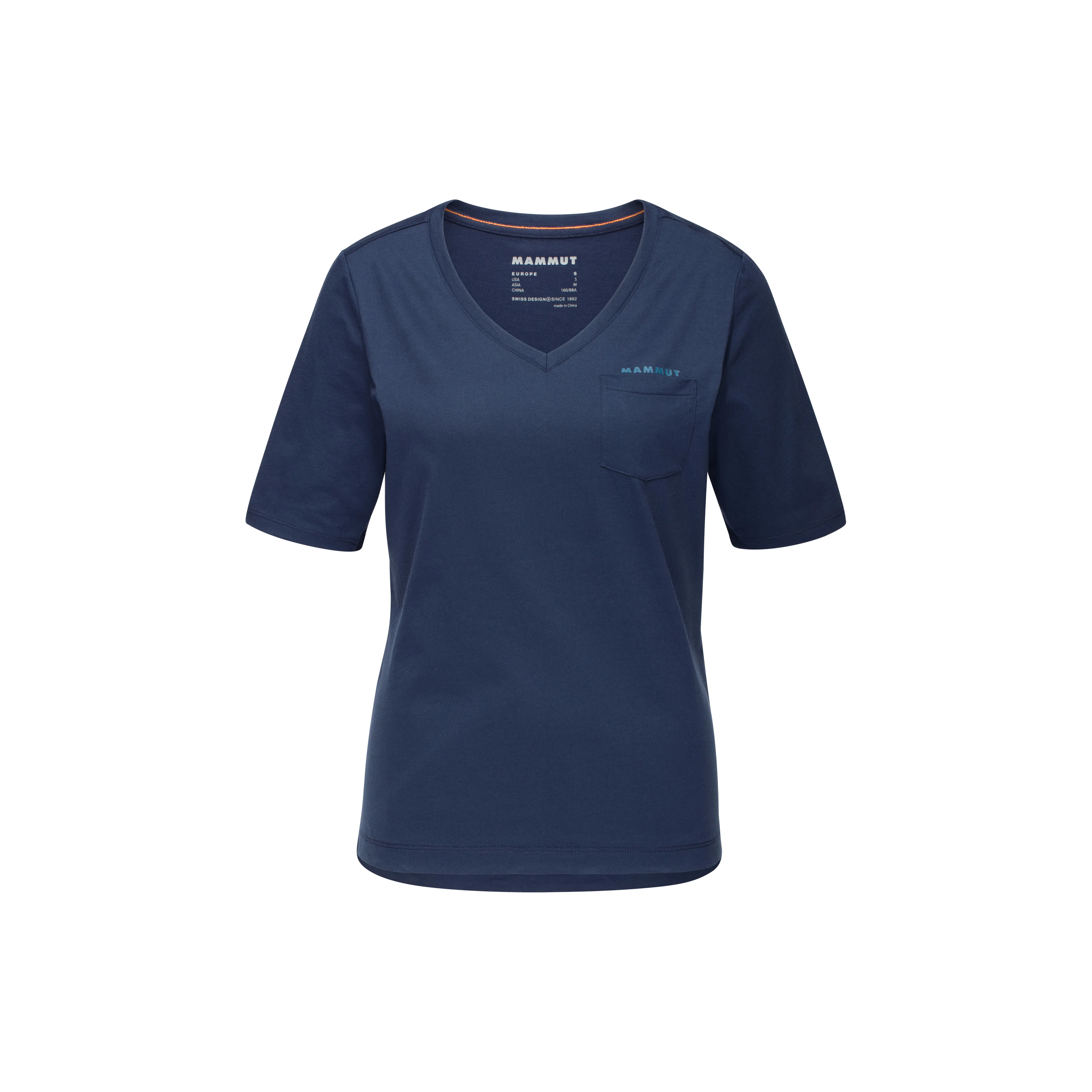 Mammut Pocket T-shirt Women's Marine | Buy Mammut Pocket T-shirt Women's Marine here | Outnorth