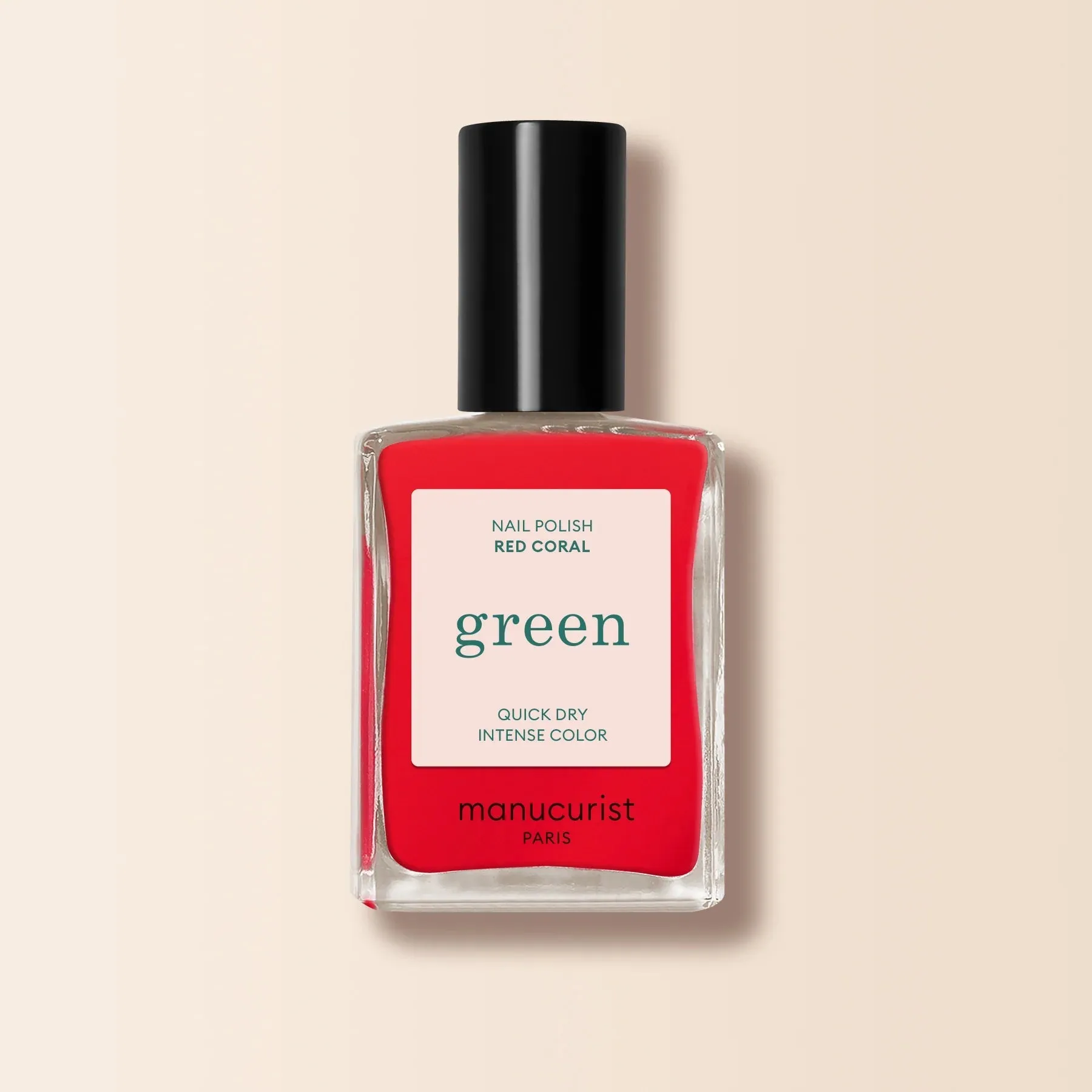 Manucurist Green - Red coral Nail polish