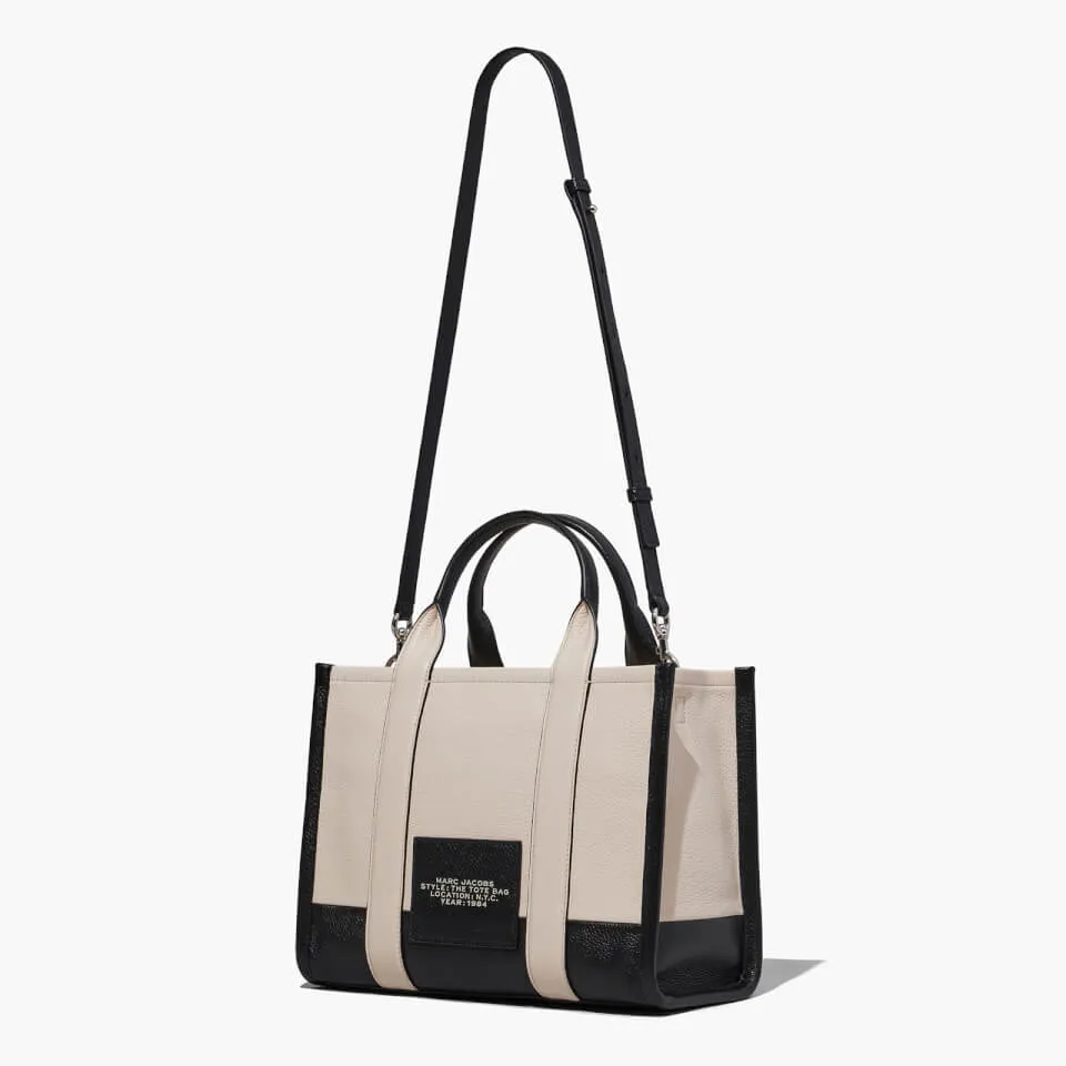 Marc Jacobs The Medium Colourblock Leather Tote Bag | Coggles