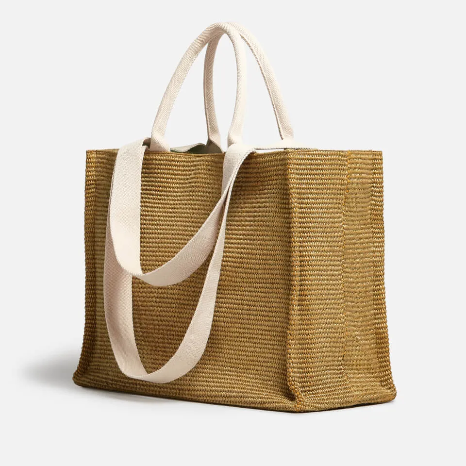 Marni Large Raffia Tote Bag | Coggles