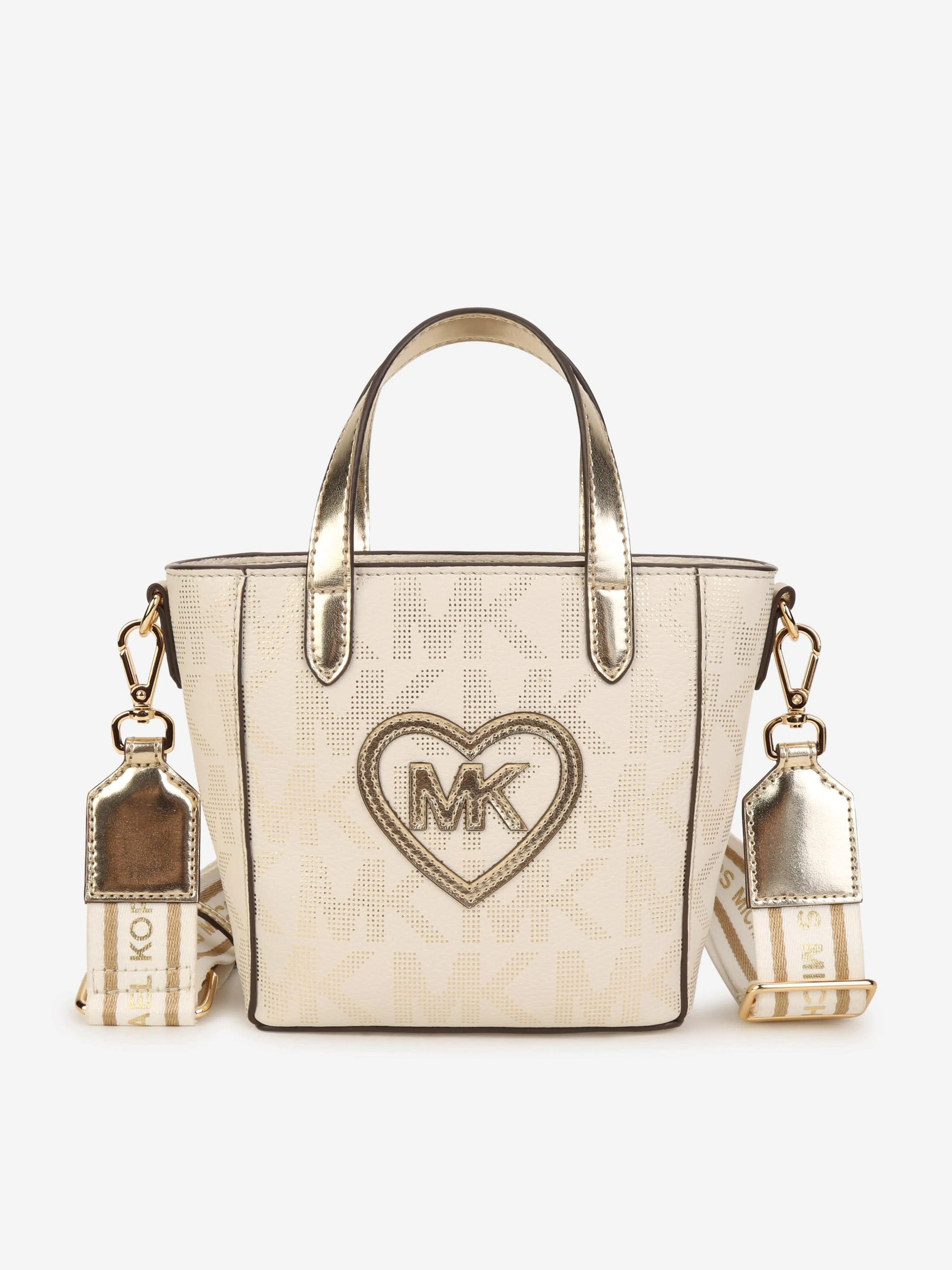 Michael Kors Girls Logo Tote Bag in Ivory (16.5m)