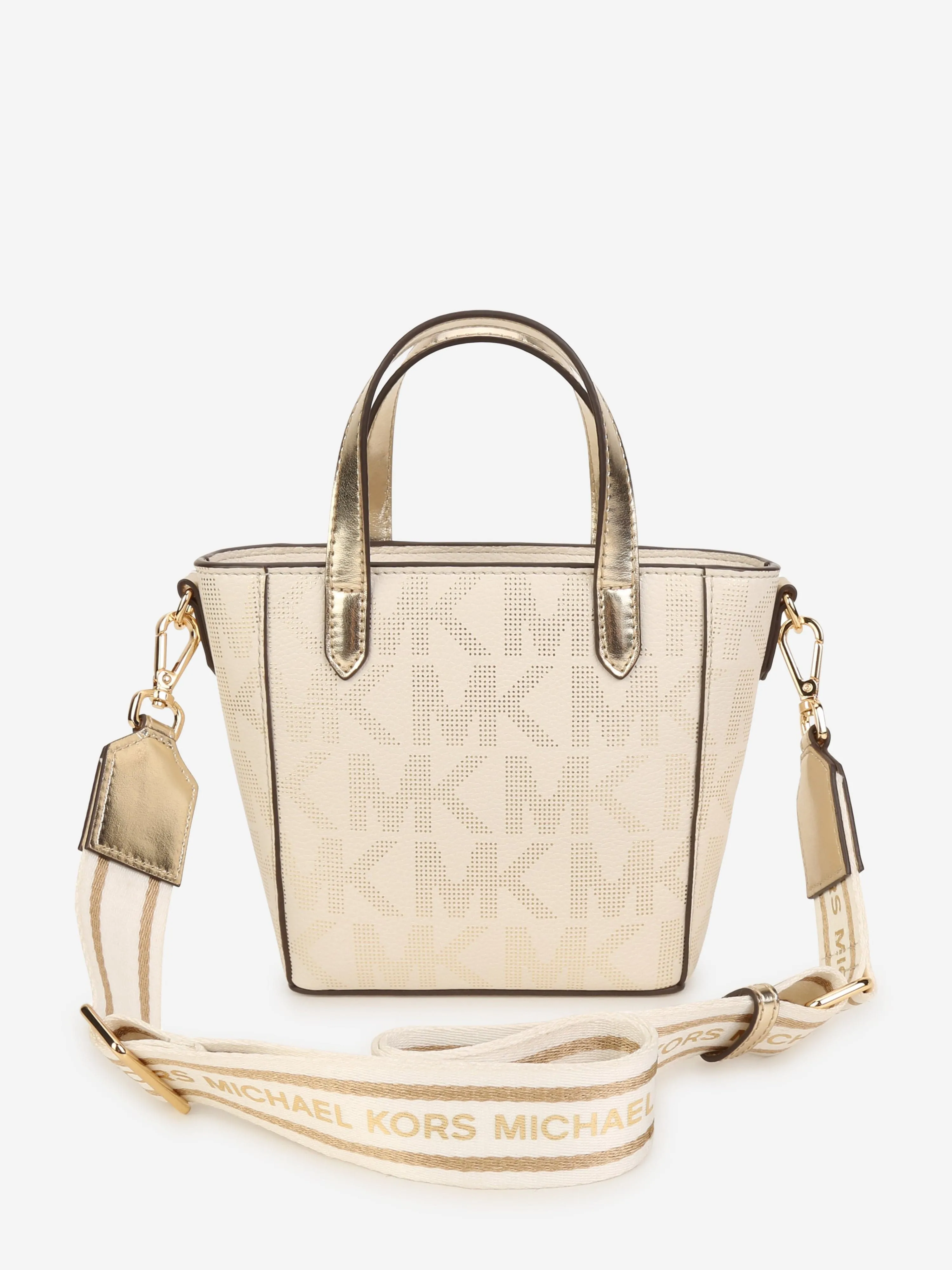 Michael Kors Girls Logo Tote Bag in Ivory (16.5m)