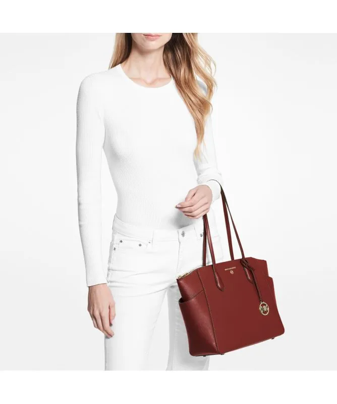 Michael Kors Marilyn Medium Saffiano Leather Tote Bag