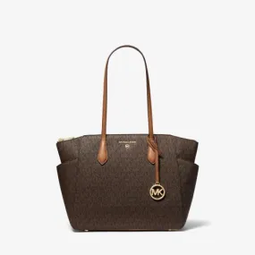 Michael Kors Marilyn Medium Saffiano Leather Tote Bag