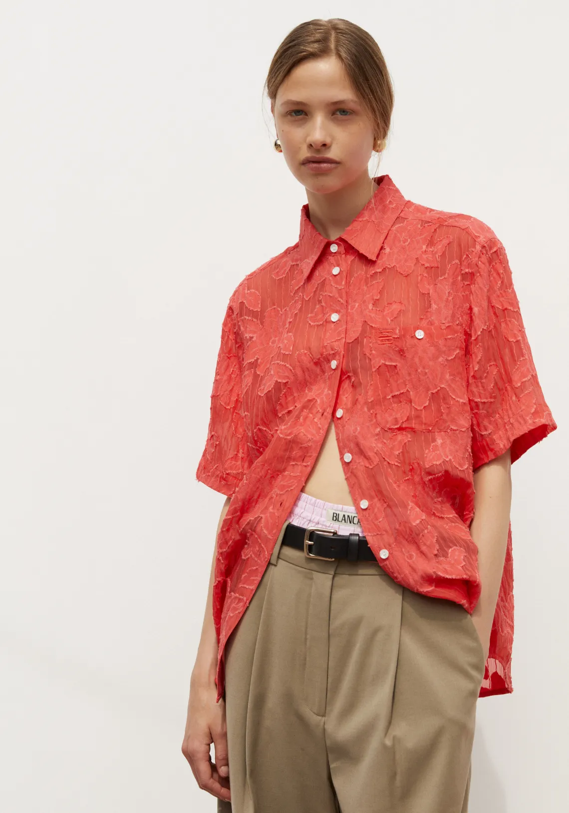 MILLIE SHIRT RED