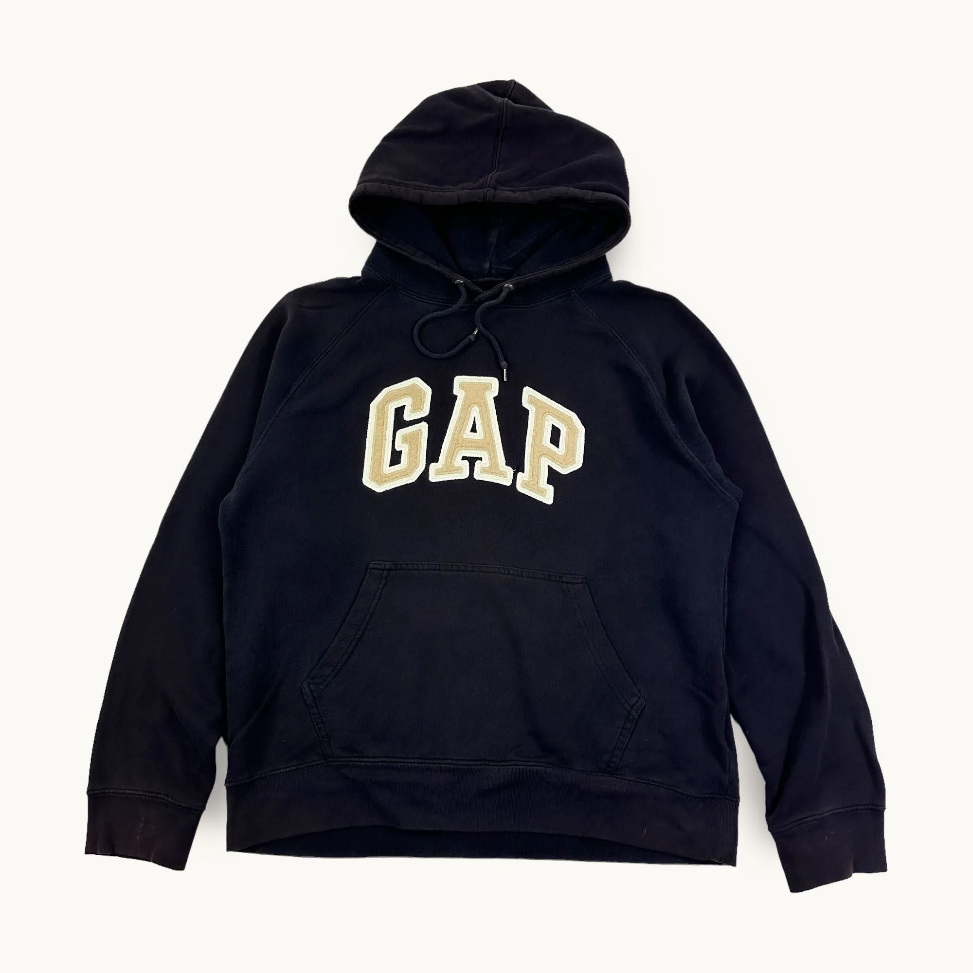 Navy Blue 90s GAP Hoodie Sweatshirt (M)