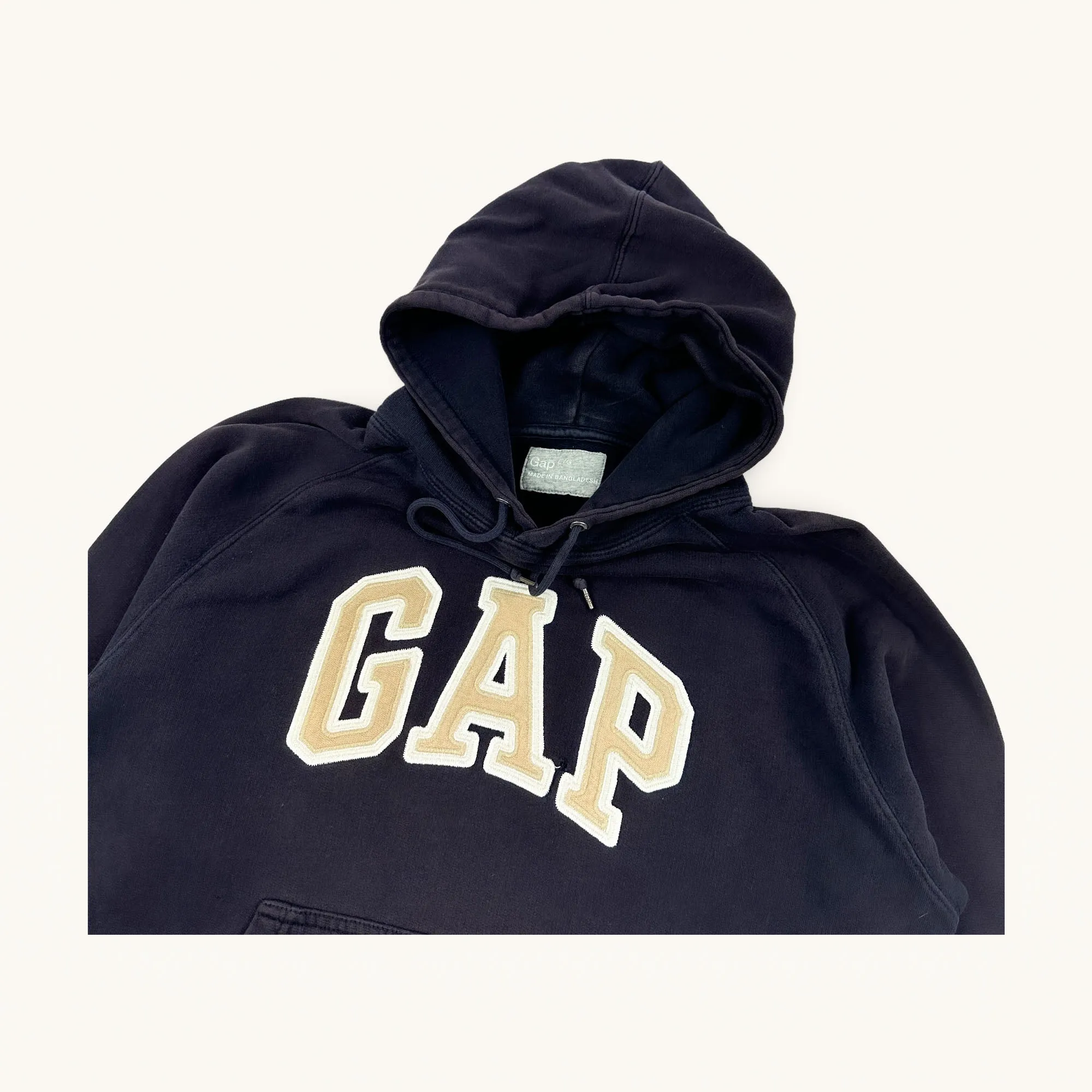 Navy Blue 90s GAP Hoodie Sweatshirt (M)