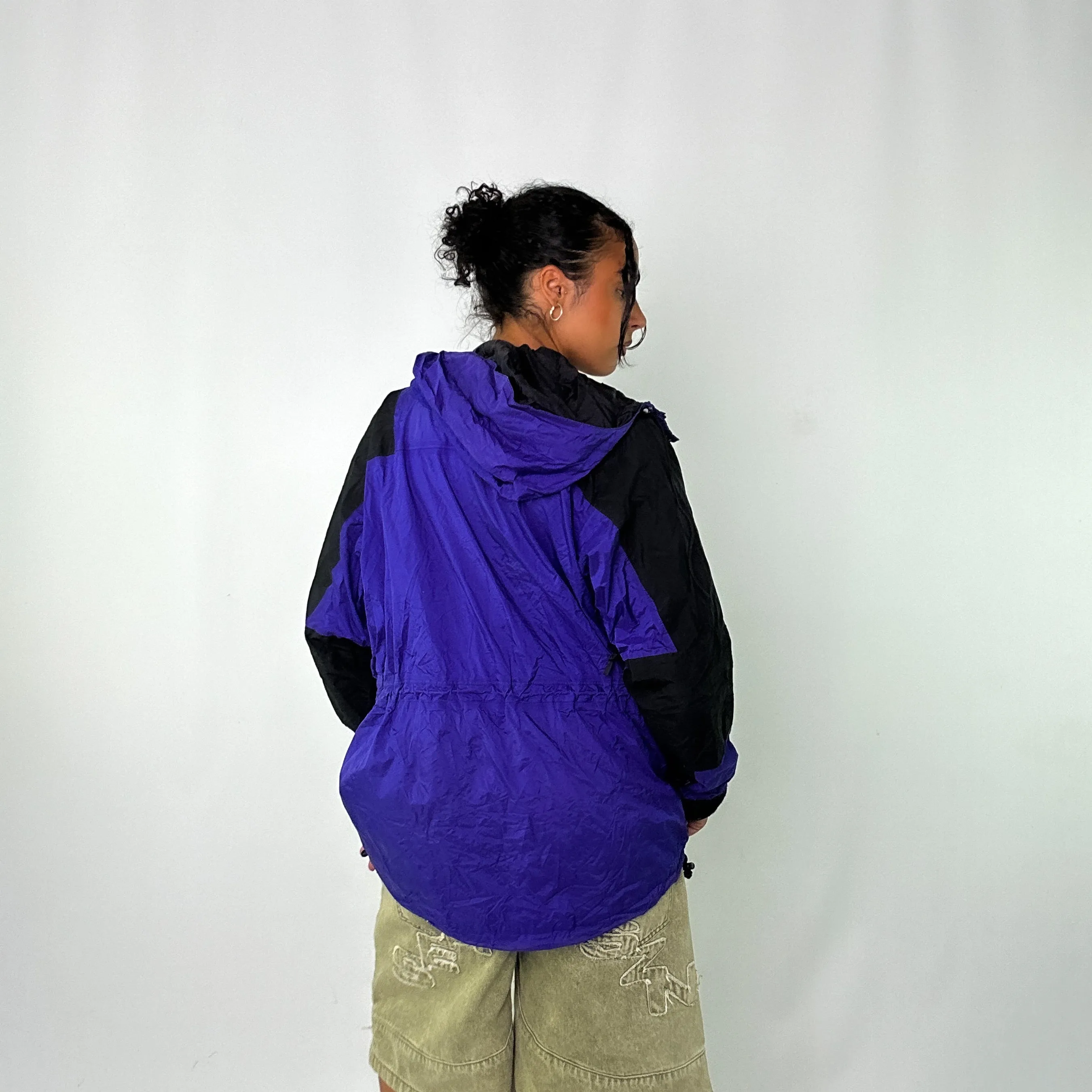 Navy Blue 90s The North Face Heavy Rain Jacket (L)