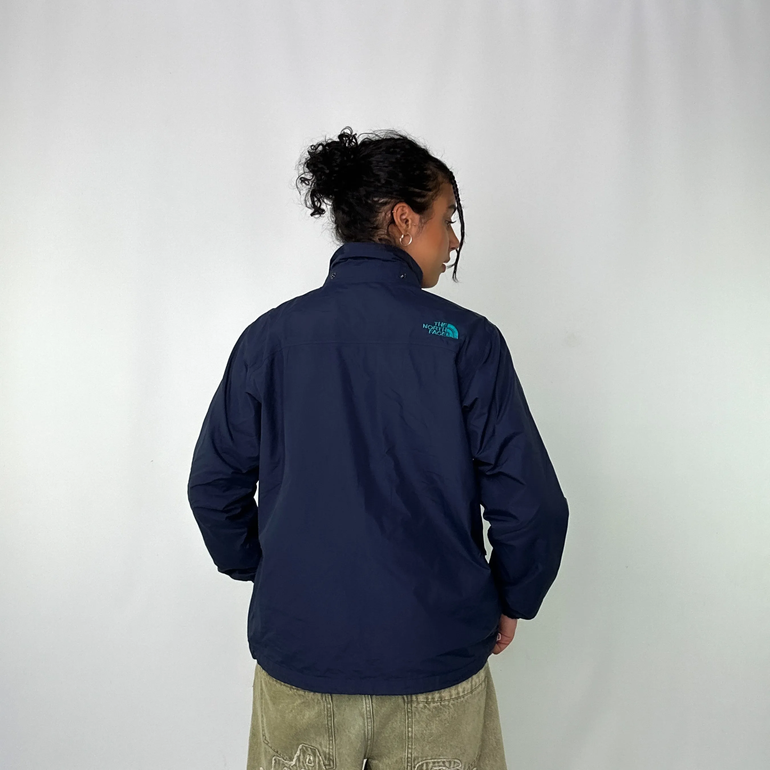 Navy Blue 90s The North Face Light Rain Jacket (M)