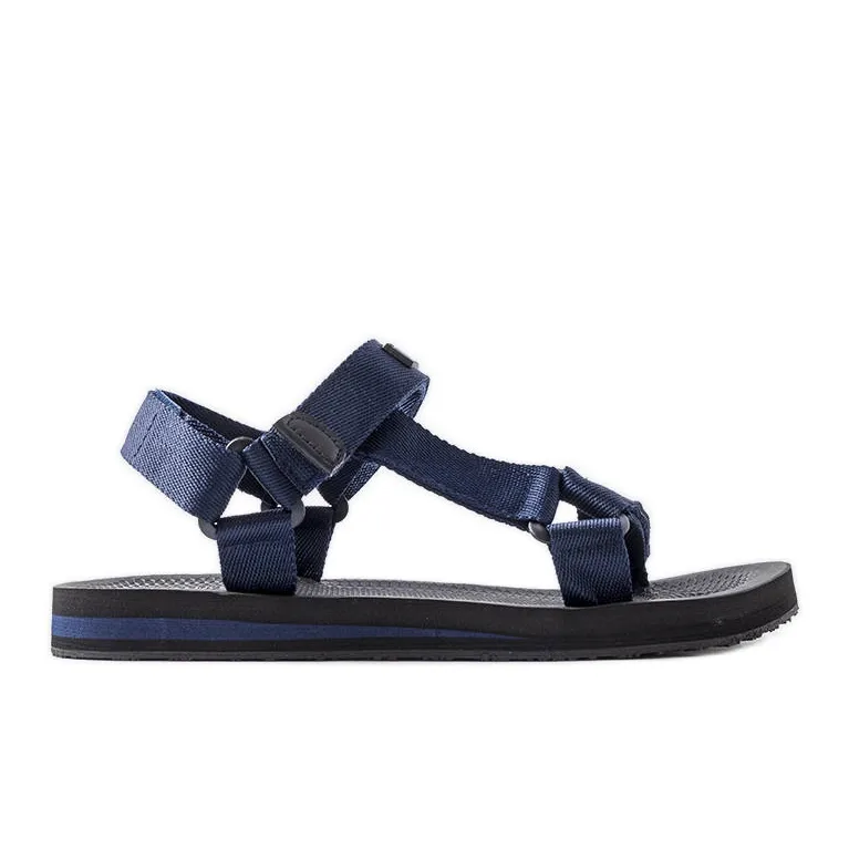 Navy blue sports sandals Big Star DD174718