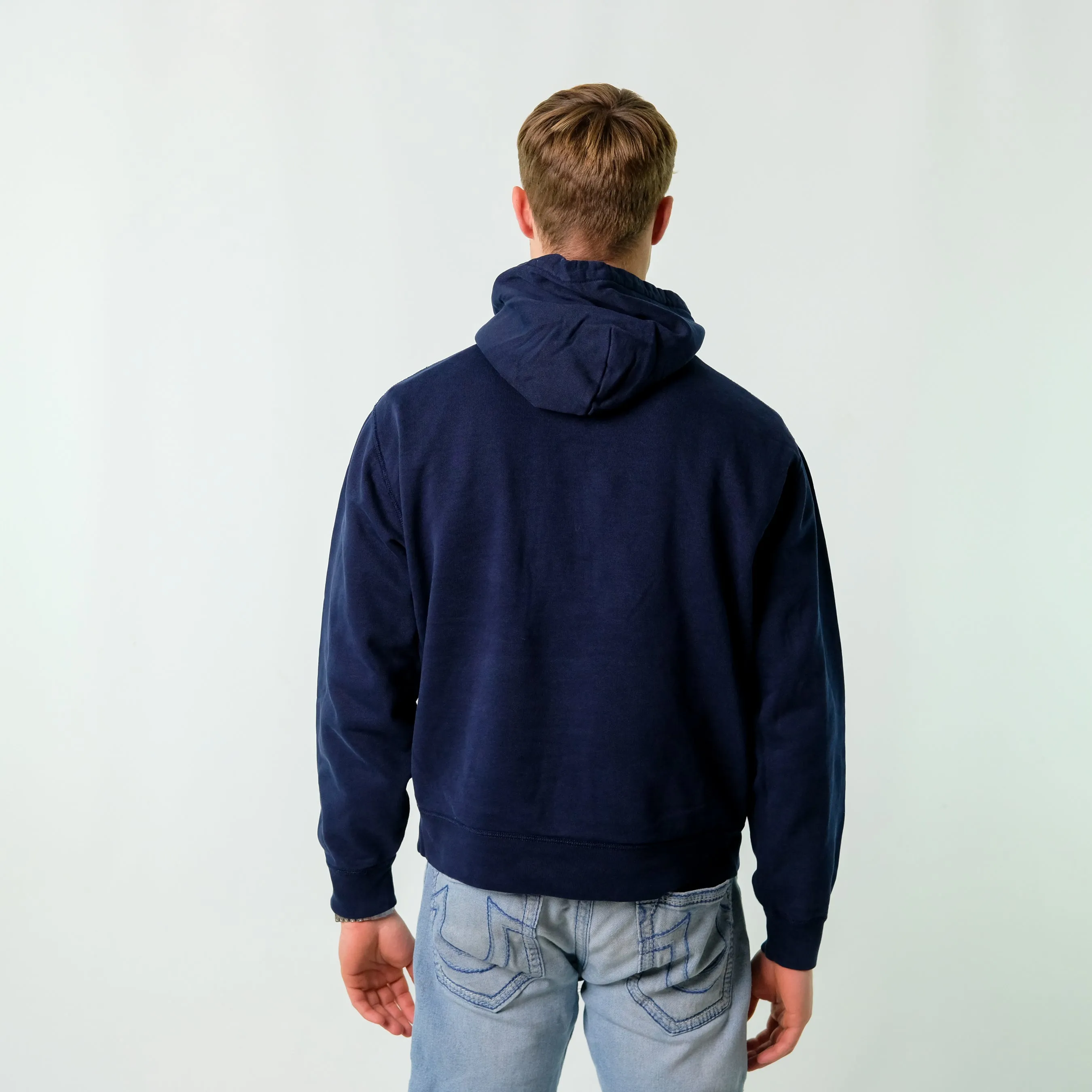 Navy Blue y2ks Polo Ralph Lauren Hoodie (L)