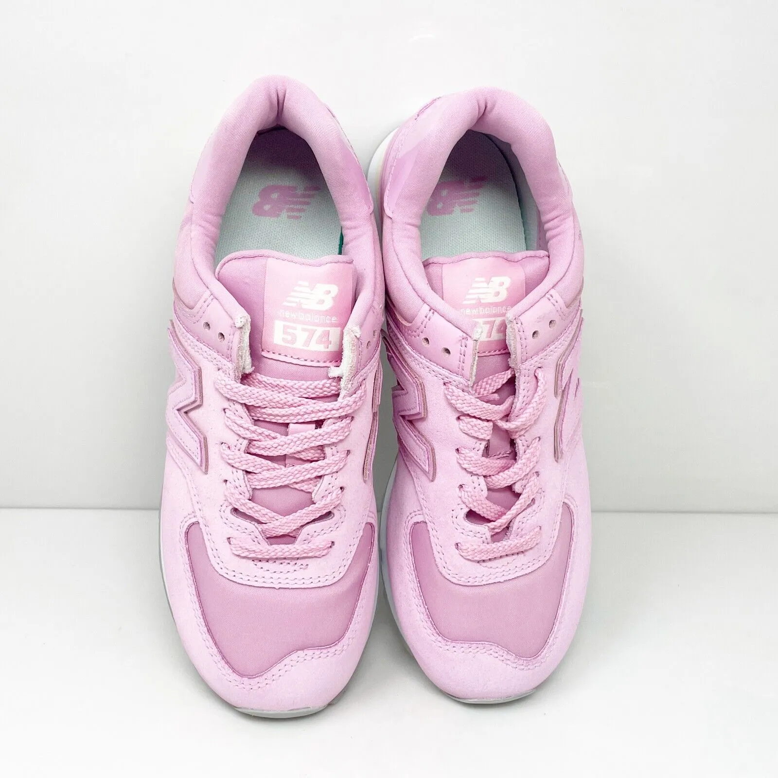 New Balance Unisex 574 WL5742BB Pink Casual Shoes Sneakers Size M 6.5 W 8 B