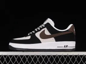 Nike Air Force 1 07 Low Black White Brown HH3612-633