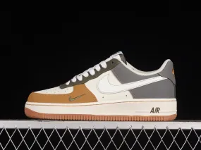 Nike Air Force 1 07 Low Brown Dark Grey Green DB3301-011