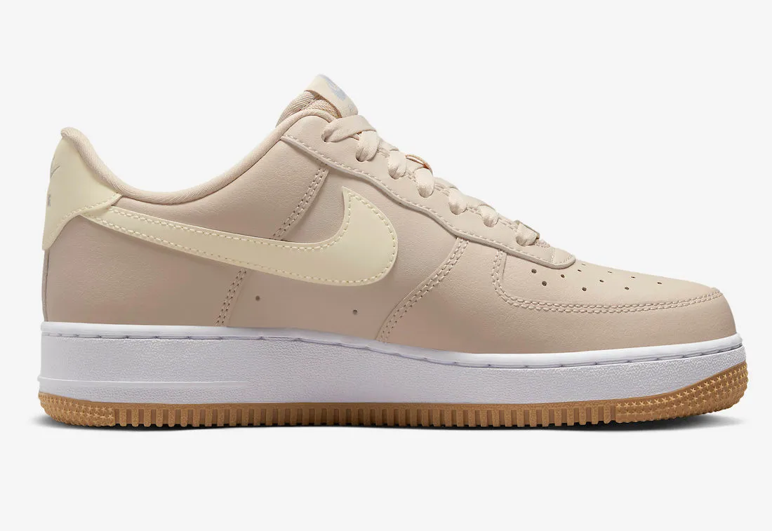 Nike Air Force 1 Low Sanddrift Coconut Milk Wolf Grey Gum Light Brown DD8959-111