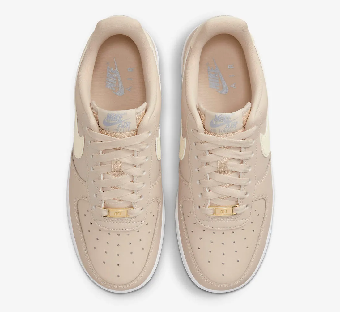 Nike Air Force 1 Low Sanddrift Coconut Milk Wolf Grey Gum Light Brown DD8959-111