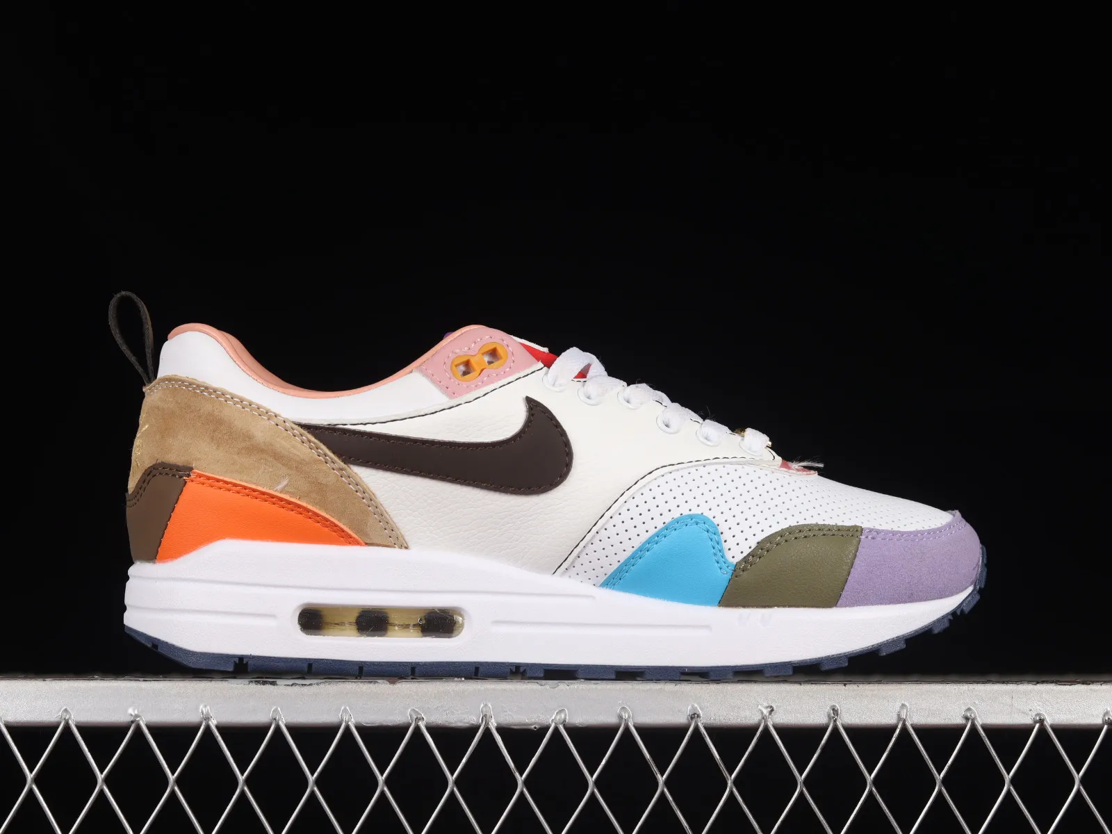 Nike Air Max 1 Brown Blue Multi-Color 910772-002