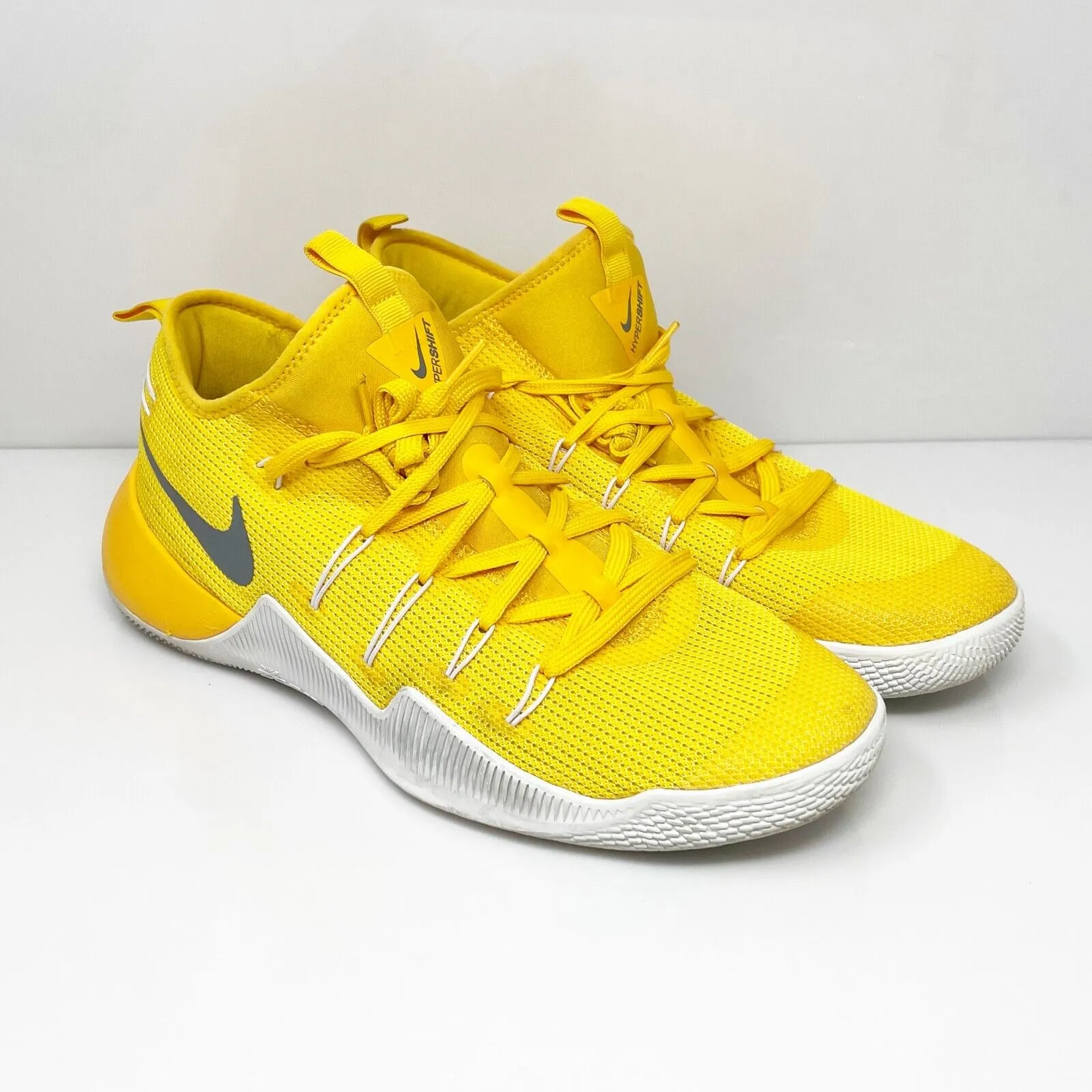 Nike Mens Hypershift TB 856488-771 Yellow Basketball Shoes Sneakers Size 13