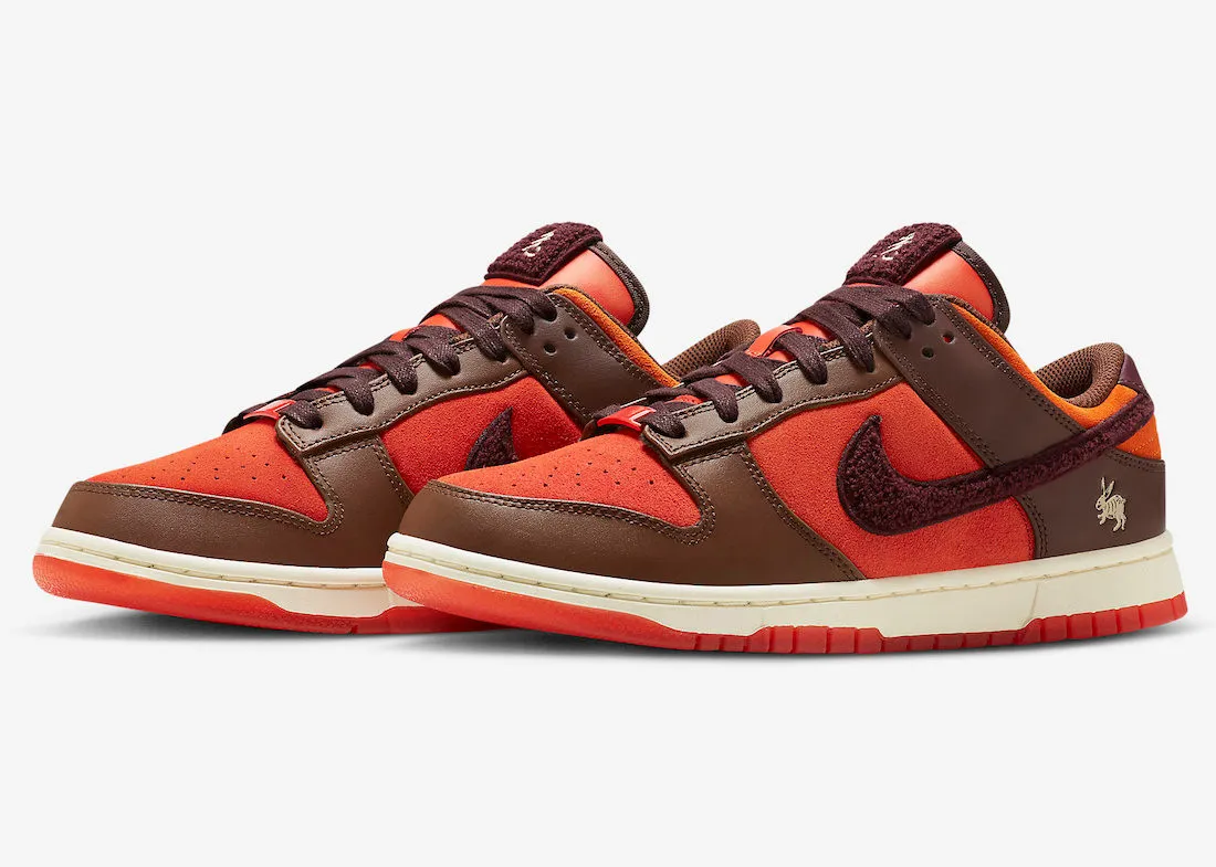 Nike SB Dunk Low Year of the Rabbit Orange Brown FD4203-661