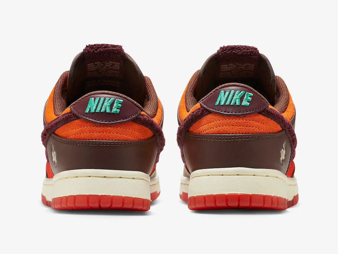 Nike SB Dunk Low Year of the Rabbit Orange Brown FD4203-661