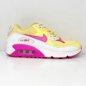 Nike Womens Air Max 90 325213-702 Yellow Casual Shoes Sneakers Size 7