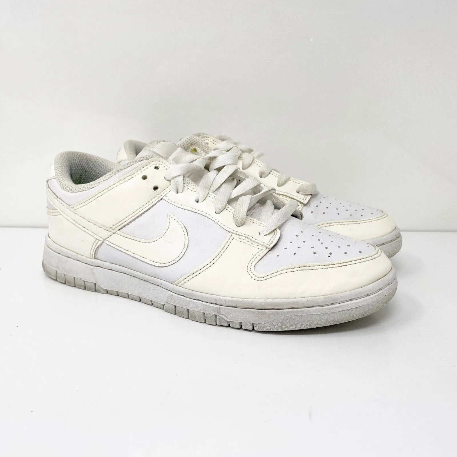 Nike Womens Dunk Low DD1873-101 White Casual Shoes Sneakers Size 7