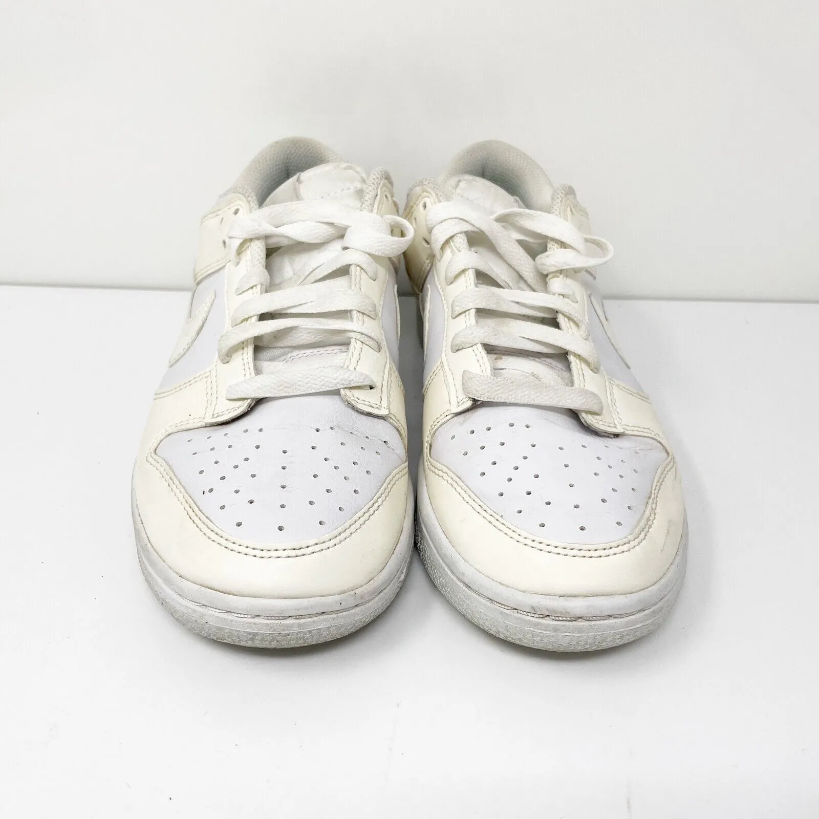 Nike Womens Dunk Low DD1873-101 White Casual Shoes Sneakers Size 7