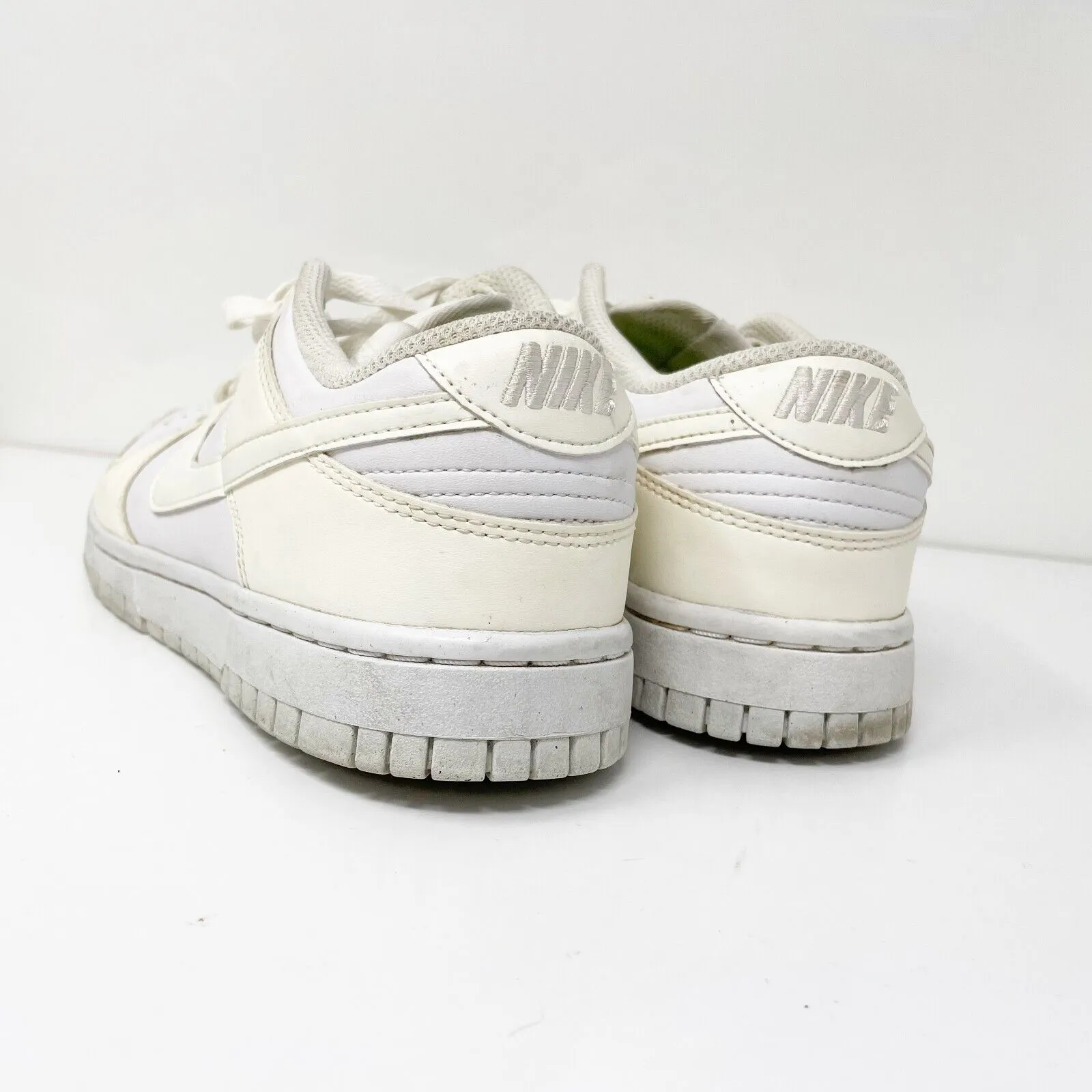 Nike Womens Dunk Low DD1873-101 White Casual Shoes Sneakers Size 7