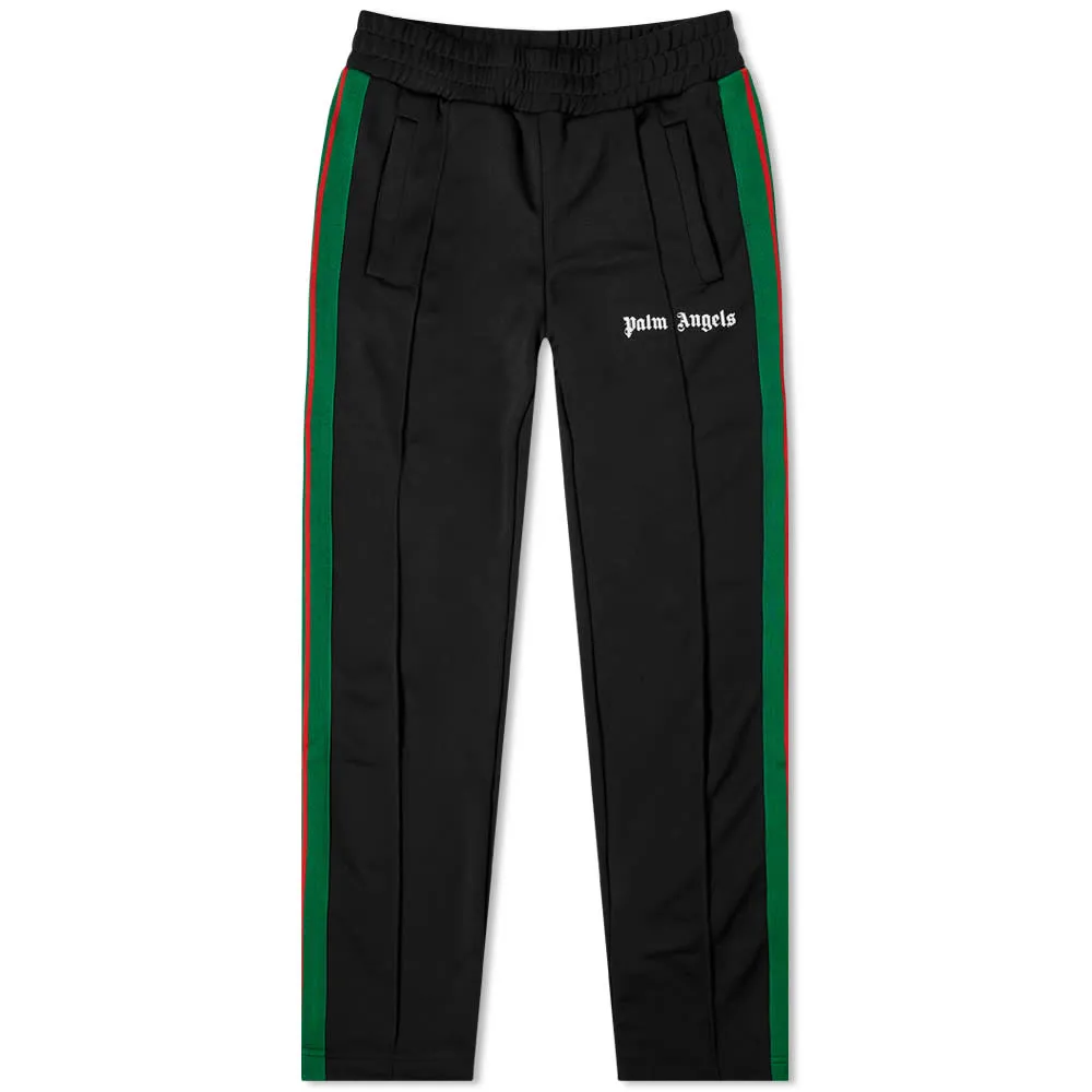 Palm Angels College Track PantBlack & Green