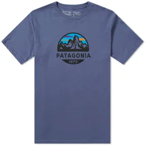 Patagonia Fitz Roy Scope Organic TeeDolomite Blue