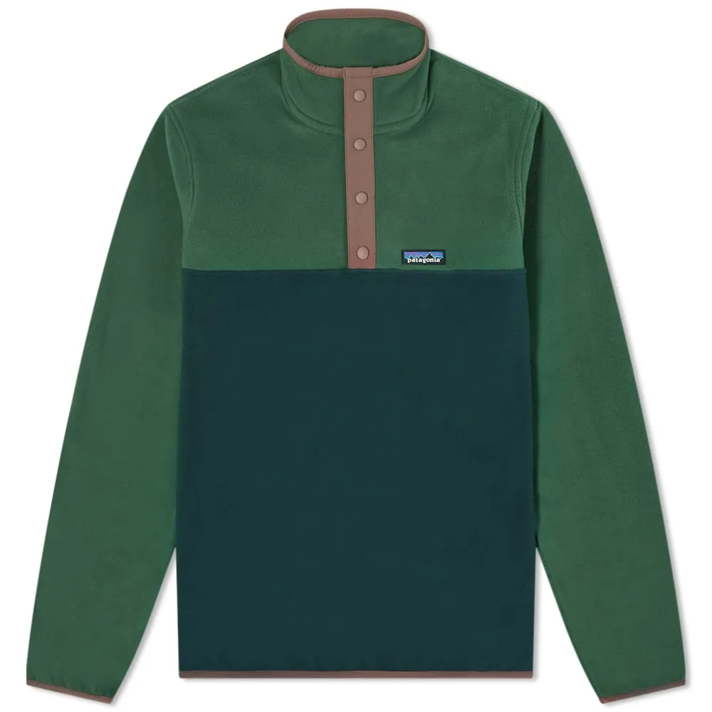 Patagonia Micro D Snap-T PulloverNorthern Green