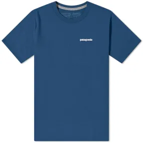 Patagonia P-6 Logo Responsibili-TeeCrater Blue