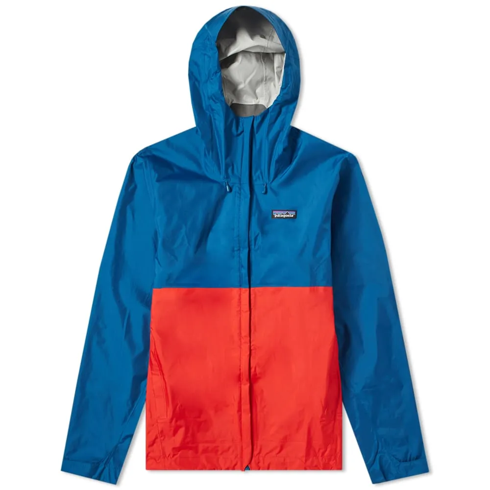 Patagonia Torrentshell JacketBig Sur Blue & Fire Red