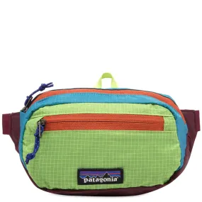 Patagonia Ultralight Black Hole Mini Hip PackPatchwork Peppergrass Green