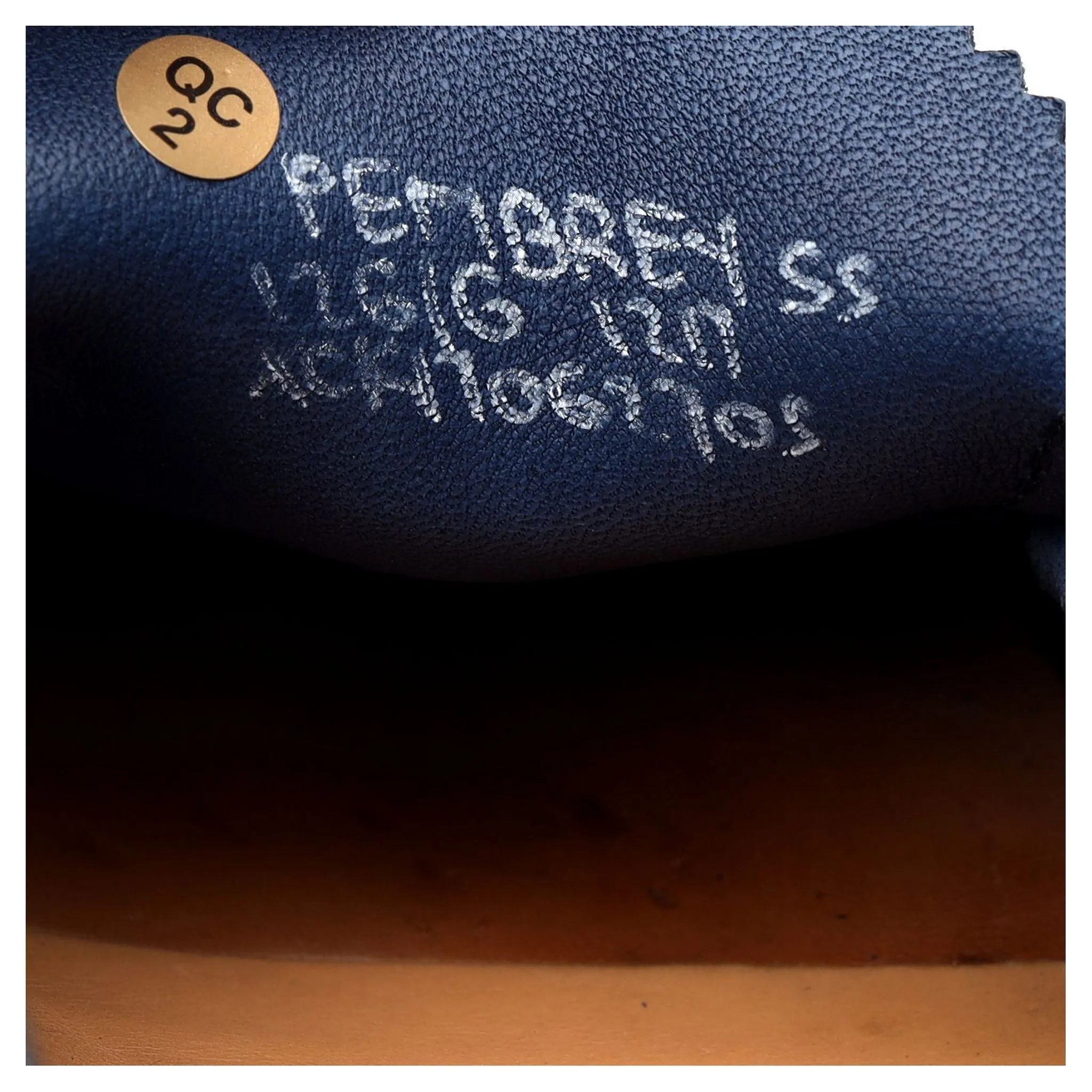 'Pembrey' Blue Suede Loafers UK 5.5 G