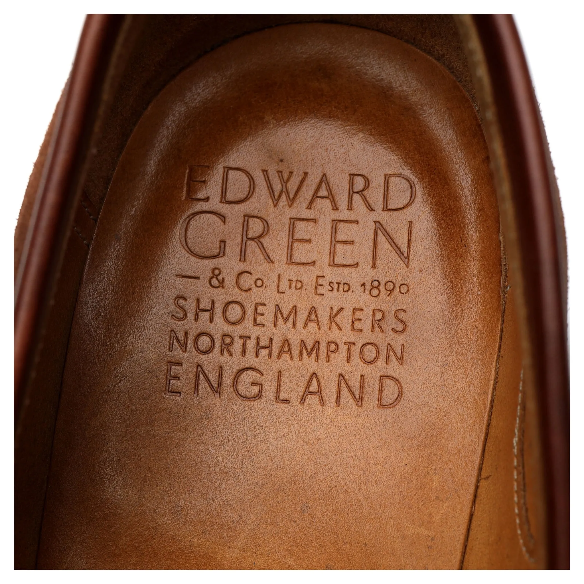 'Piccadilly' Snuff Brown Suede Loafers UK 7.5 E