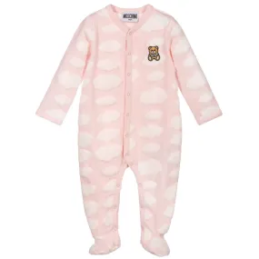 Pink Cloud Logo Babygrow