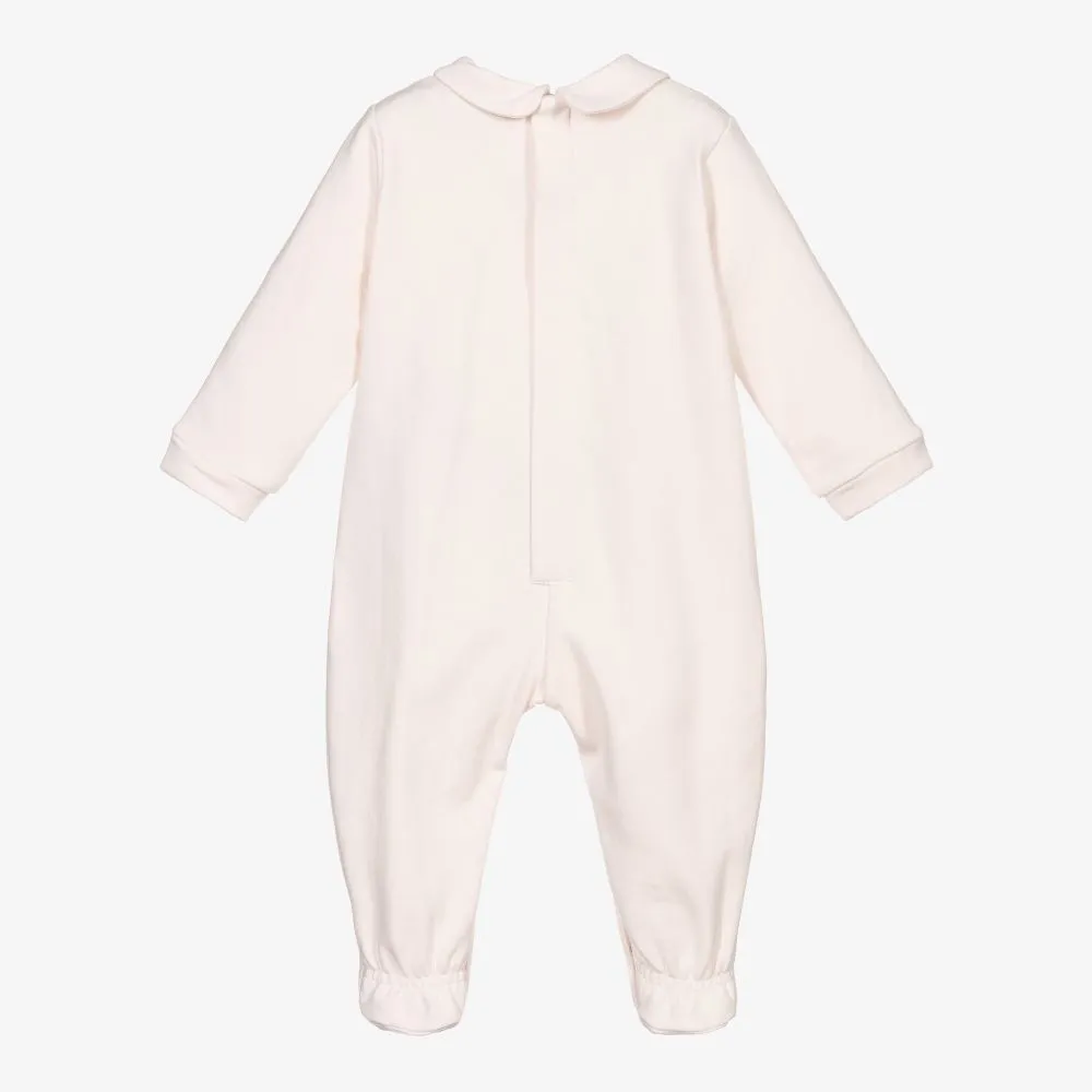 Pink Eagle Logo Babysuit