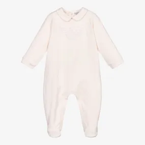 Pink Eagle Logo Babysuit