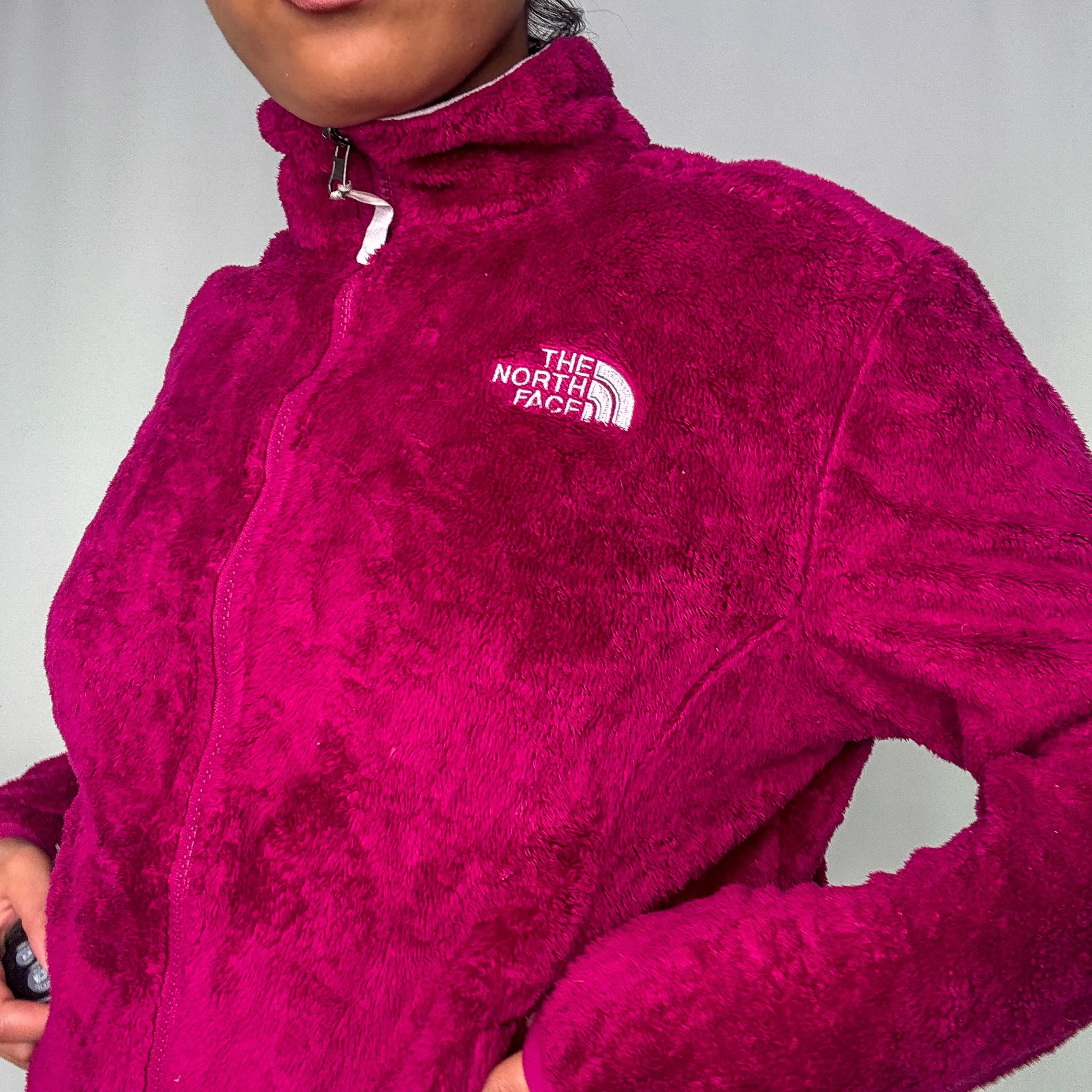 Pink y2ks The North Face Fleece (L)