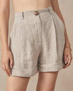 Poppy Shorts Oatmeal