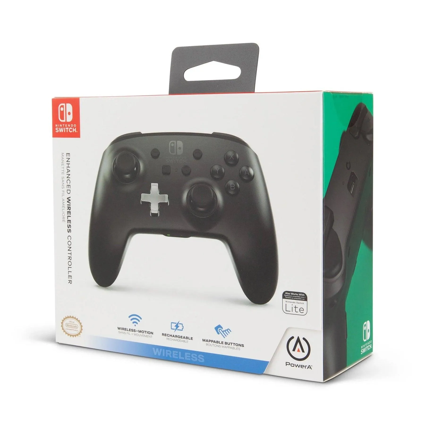 PowerA Enhanced Wireless Controller Nintendo Switch Black