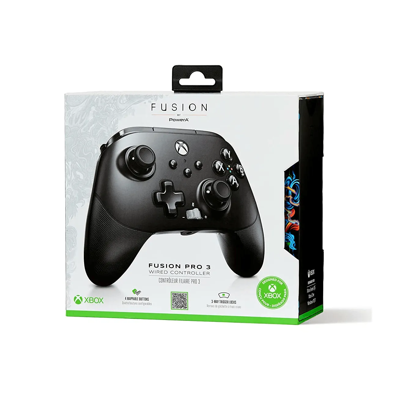 PowerA FUSION Pro 3 Wired Controller Xbox Series X|S Black