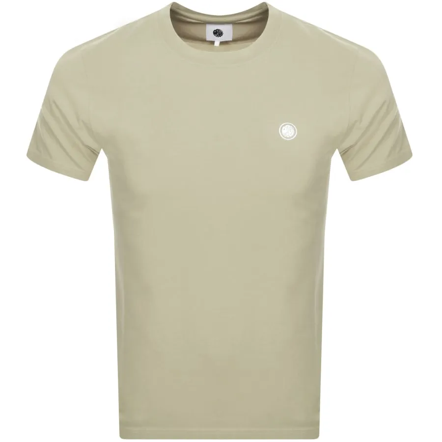 Pretty Green Mitchell Crew Neck T Shirt Green