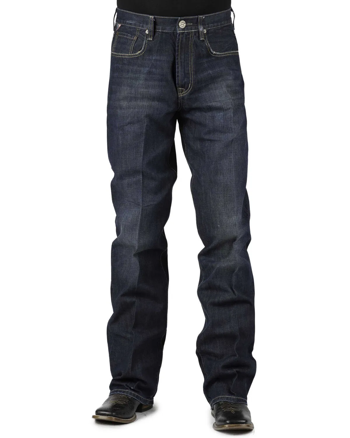 Product Name:  Stetson Men's 1312 Relaxed Fit Straight Leg Jeans