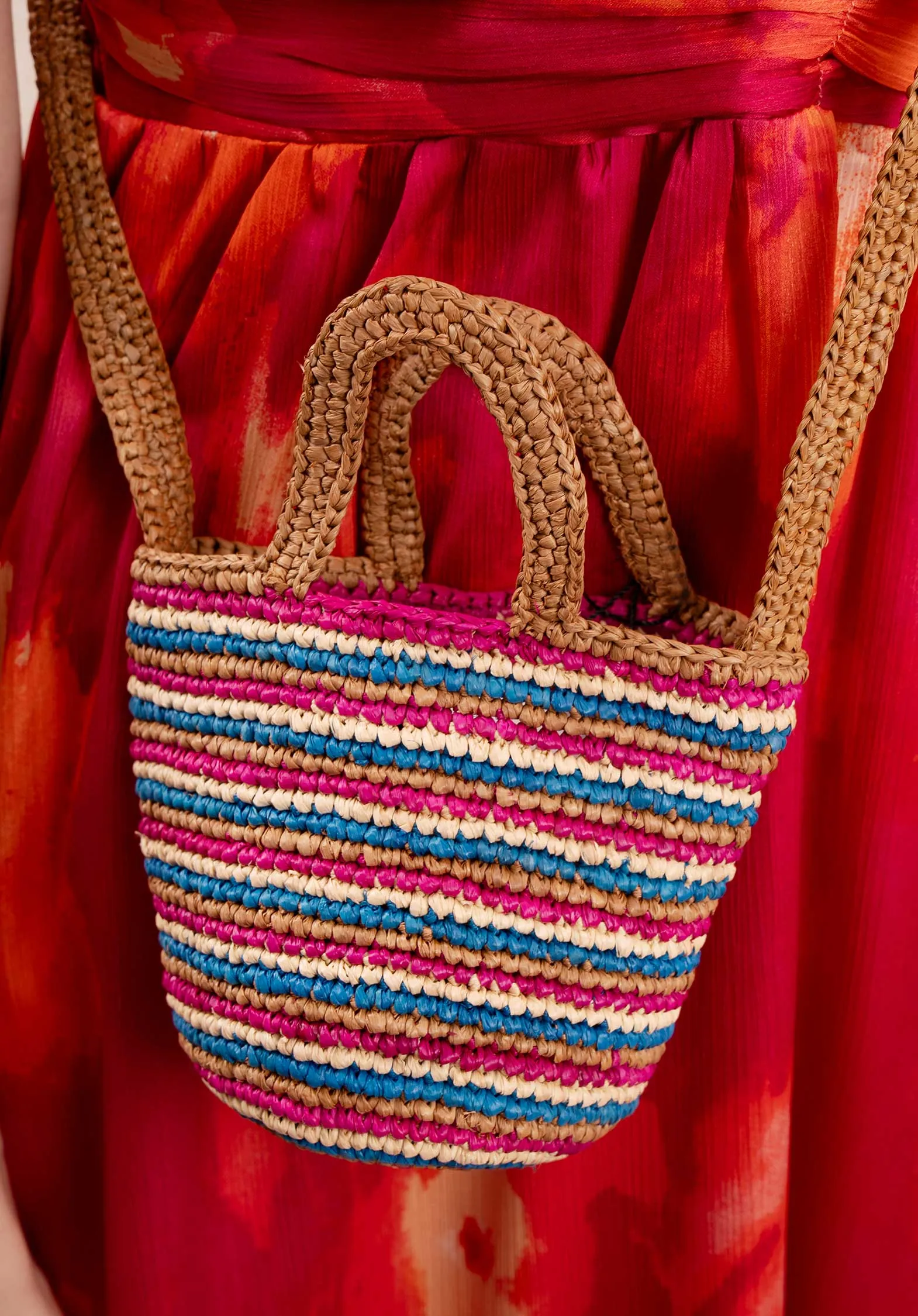 Raffia Vicky Pink