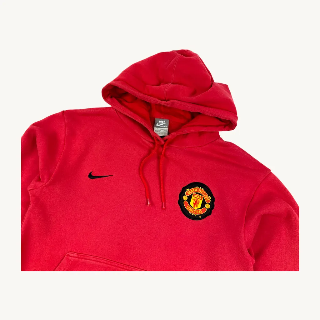 Red y2ks NIKE Hoodie Sweatshirt (S)