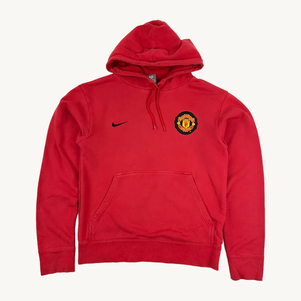 Red y2ks NIKE Hoodie Sweatshirt (S)