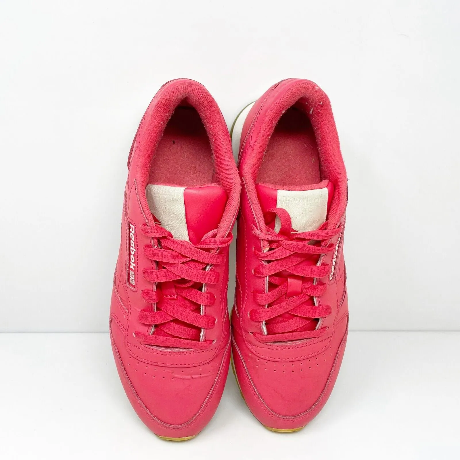 Reebok Womens Classic DV7101 Red Casual Shoes Sneakers Size 7.5